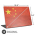 Chinese Flag Distressed Universal Laptop 13in (10.6 x 7.6in) Skin